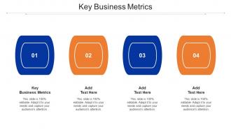 Key Business Metrics Ppt Powerpoint Presentation File Background Designs Cpb