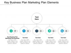 Key business plan marketing plan elements ppt powerpoint presentation outline cpb