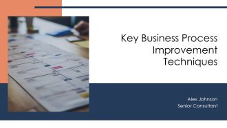Key Business Process Improvement Techniques PPT Demonstration AT