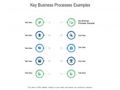Key business processes examples ppt powerpoint presentation infographic template diagrams cpb