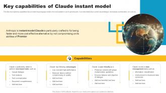Key Capabilities Of Claude Instant Model Claude Ai A More Powerful Ai SS V