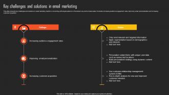 Key Challenges And Solutions In Email Marketing