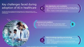 Key Challenges Faced During Adoption Of AI In Healthcare Best AI Solutions Used By Industries AI SS V