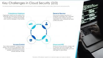Key Challenges In Cloud Security Cloud Information Security