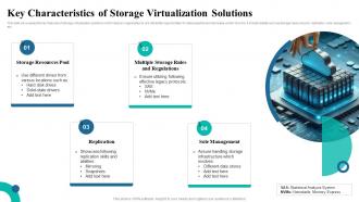 Key Characteristics Of Storage Virtualization Solutions