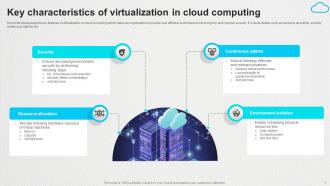 Key Characteristics Of Virtualization In Cloud Computing