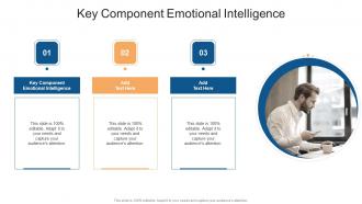 Key Component Emotional Intelligence In Powerpoint And Google Slides Cpb
