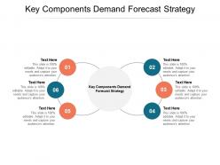 Key components demand forecast strategy ppt powerpoint presentation model cpb
