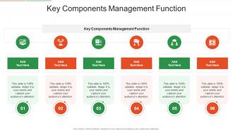Key Components Management Function In Powerpoint And Google Slides Cpb