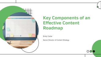 Key Components of an Effective Content Roadmap PPT Designs VA