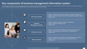Key Components Of Business Management Information System