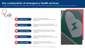 Key Components Of Emergency Health Services