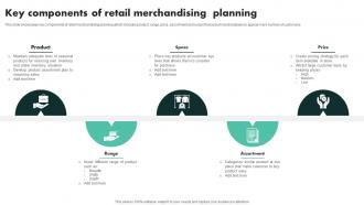Key Components Of Retail Merchandising Planning
