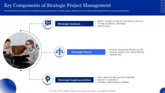 Key Components Of Strategic Project Management