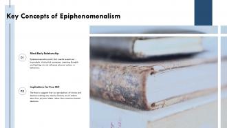Key Concepts Of Epiphenomenalism PPT Presentation ST AI SS