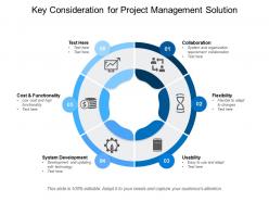 Key Consideration For Project Management Solution