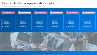 Key Consideration To Implement Data Analytics Transformation Toolkit Data Analytics Business Intelligence