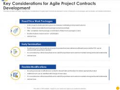 Key considerations for agile project contracts development software project cost estimation it
