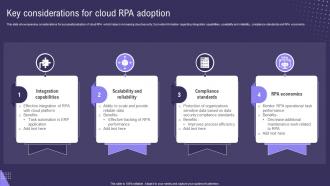Key Considerations For Cloud RPA Adoption