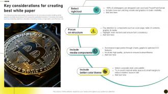 Key Considerations For Creating Best Investors Initial Coin Offerings BCT SS V