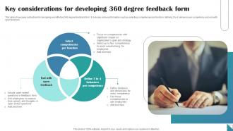 Key Considerations For Developing 360 Degree Feedback Form
