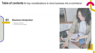 Key Considerations to Move Business into E commerce Powerpoint Presentation Slides Strategy CD V Professional Images