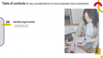 Key Considerations to Move Business into E commerce Powerpoint Presentation Slides Strategy CD V Aesthatic Images