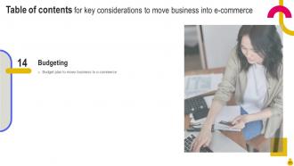 Key Considerations to Move Business into E commerce Powerpoint Presentation Slides Strategy CD V Editable Good