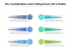 Key considerations when selling house with a realtor