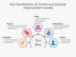 Key Constituents Of Continuous Business Improvement Model