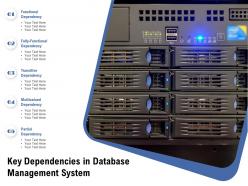 Key Dependencies In Database Management System