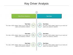 Key driver analysis ppt powerpoint presentation file demonstration cpb