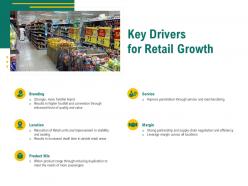 Key drivers for retail growth retail sector evaluation ppt powerpoint presentation show