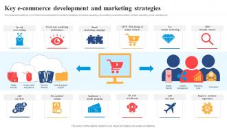 Key E Commerce Development Introduction To E Commerce Marketing Management Strategies