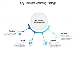 Key elements marketing strategy ppt powerpoint presentation pictures show cpb