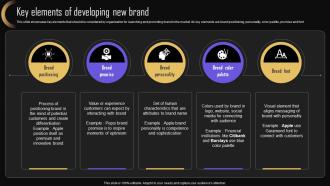 Key Elements Of Developing Brand Strategy For Increasing Company Presence MKT SS V