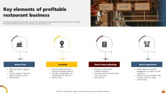Key Elements Of Profitable Restaurant Business
