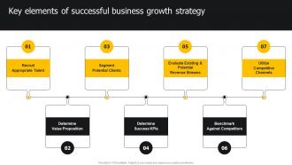 Key Elements Of Successful Business Growth Strategy Developing Strategies For Business Growth