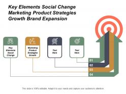 Key elements social change marketing product strategies growth brand expansion cpb