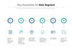 Key essentials for data segment