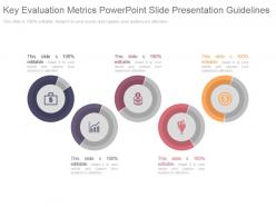 Key evaluation metrics powerpoint slide presentation guidelines