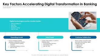 Key Factors Accelerating Digital Transformation In Banking