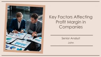 Key Factors Affecting Profit Margin In Companies PPT Outline AT