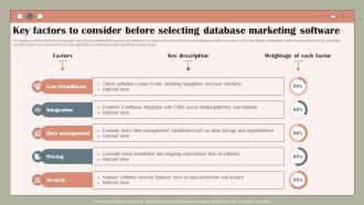 Key Factors To Consider Before Selecting Using Customer Data To Improve MKT SS V