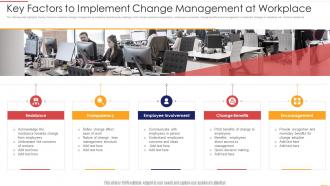 Key Factors To Implement Change Management At Workplace
