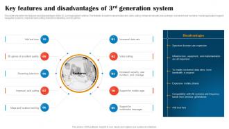 Key Features And Disadvantages Of 3rd Generation System 1G To 5G Technology
