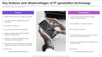 Key Features And Disadvantages Of 5th Generation Evolution Of Wireless Telecommunication