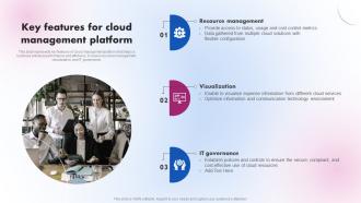 Key Features For Cloud Management Platform Delivering ICT Services For Enhanced Business Strategy SS V