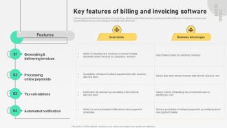 Key Features Of Billing And Invoicing Software Automation For Customer Database