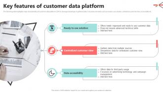 Key Features Of Customer Data Platform CDP Implementation To Enhance MKT SS V